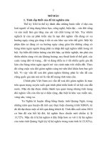 Tóm tắt luận văn Thạc sĩ Kinh tế phát triển: Giải pháp xóa đói giảm nghèo trên địa bàn huyện Tư Nghĩa, tỉnh Quảng Ngãi