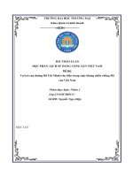 (TIỂU LUẬN) LỊCH sử ĐẢNG CỘNG sản VIỆT NAM đề tài vai trò của đường hồ chí minh trên biển trong cuộc kháng chiến chống mỹ của việt nam 