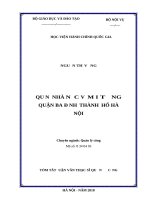 Quản lý nhà nước về môi trường quận ba đình thành phố hà nội 