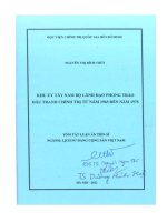 Tóm tắt tiếng việt: Khu ủy Tây Nam Bộ lãnh đạo phong trào đấu tranh chính trị từ năm 1965 đến năm 1975.