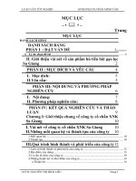 (TIỂU LUẬN) xây dựng kế hoạch HACCP cho quy trình sản xuất hủ tiếu bột gạo lọc của xí nghiệp sa giang 