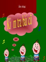 Bài giảng Âm nhạc lớp 5: Học hát bài Tre ngà bên Lăng Bác