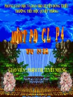 Bài giảng Tiếng Việt lớp 4 - Tuần 32: Tập đọc Ngắm trăng. Không đề