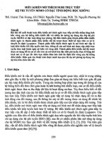 Điều khiển mờ thích nghi trực tiếp hệ phi tuyến mimo có đặc tính động học không 