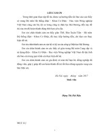 (TIỂU LUẬN) thiết kế cung cấp điện cho khu dân cư mới xã tráng liệt   huyện bình giang  tỉnh hải dương 