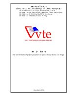 (TIỂU LUẬN) ỨNG DỤNG CÔNG NGHỆ THÔNG TIN TRONG dạy học 