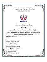 (TIỂU LUẬN) QUAN điểm TRIẾT học mác   LÊNIN về vấn đề dân tộc  LIÊN hệ TRÁCH NHIỆM của SINH VIÊN TRONG VIỆC xây DỰNG KHỐI đại đoàn kết dân tộc ở nước TA HIỆN NAY 