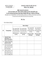 2  môn toán  phiếu nhận xét, đánh giá theo từng tiêu chí 