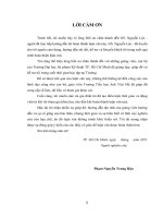 (Luận văn thạc sĩ) Dạy học môn tiếng Anh lớp 3 theo định hướng học tập trải nghiệm tại Trường Tiểu học Anh Việt Mỹ, Quận 4, TP. Hồ Chí Minh