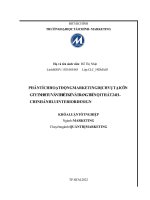PHÂN TÍCH HOẠT ĐỘNG MARKETING DỊCH vụ tại CÔNG TY TNHH tư vấn THIẾT kế và TRANG TRÍ nội THẤT 24h – CHI NHÁNH LU INTERIOR DESIGN 