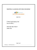 (TIỂU LUẬN) GIỚI THIỆU dự án giới thiệu về côtemart 
