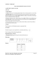 Phân loại và phương pháp giải bài tập thống kê