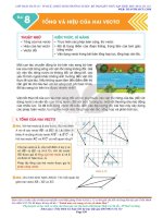 Bài giảng môn Toán lớp 10 sách Kết nối tri thức: Phần 2 - Trần Đình Cư