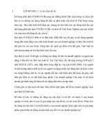 (TIỂU LUẬN) phân tích tác động của đại dịch covid đến hành vi của doanh nghiệp  kiến nghị một số giải pháp nhằm giảm thiểu tác động của đại dịch này đối với các doanh nghiệp này 