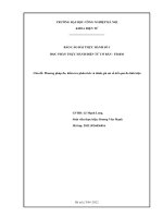 Chủ đề phương pháp đo, kiểm tra phân tích và đánh giá sai số kết quả đo linh kiện