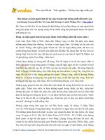 hay dong vai mot nguoi linh ke lai cuoc hanh trinh thong nhat dat nuoc cua vua quang trung hoi thu 14 trong bai hoang le nhat thong chi 