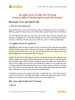 Suy nghi cua em ve nhan vat vu nuong trong tac pham chuyen nguoi con gai nam xuong cua nguyen du 