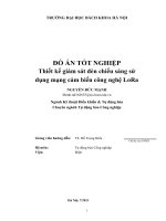 ĐỒ án tốt NGHIỆP thiết kế giám sát đèn chiếu sáng sử dụng mạng cảm biến công nghệ lora 