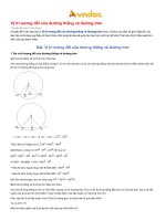 chuyên đề vị trí tương đối của đường thẳng và đường tròn 