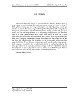Đồ án mô phỏng và tối ưu hóa trong HTCN ứng dụng mô phỏng tối thiểu chi phí trong quy trình may áo sơ mi nam tại công ty cổ phần may nhà bè sóc trăng 