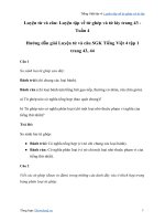 Luyện từ và câu luyện tập về từ ghép và từ láy trang 43luyện từ và câu lớp 4 tuần 4   tiếng việt lớp 4 tập 1 