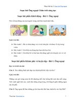 Soạn bài ông ngoại trang 118tiếng việt lớp 3 chân trời sáng tạo tập 1   tuần 16 