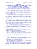 TT 1350 ve KD co dieu kien hang hoa lien quan den MT 