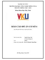 BÁO cáo đồ án cơ sở 4 lập trình game bắn súng và ngôn ngữ python 