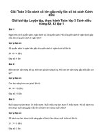 Toán 3 so sánh số lớn gấp mấy lần số bégiải toán lớp 3 trang 82, 83 sách cánh diều   tập 1 