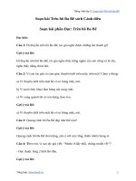 Soạn bài trên hồ ba bể (trang 4)bài 11 cảnh đẹp non sông   tiếng việt lớp 3 cánh diều tập 2 