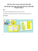 Toán 3 em vui học toángiải toán lớp 3 trang 65, 66 sách cánh diều   tập 1 