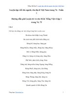 Luyện từ và câu luyện tập viết tên người, tên địa lí việt nam trang 74luyện từ và câu lớp 4 tuần 7   tiếng việt lớp 4 tập 1 