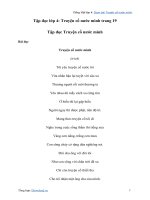 Soạn bài truyện cổ nước mình trang 19tiếng việt lớp 4 tập 1   tuần 2 