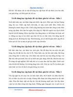 Ta do dung hoc tap hoac do vat khac gan bo voi em 