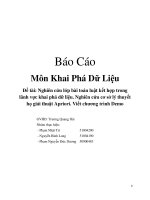 Khai phá dư liệu data mining