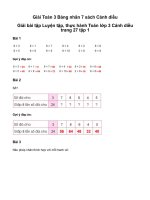 Toán 3 bảng nhân 8giải toán lớp 3 trang 26, 27 sách cánh diều   tập 1 