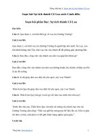 Soạn bài sự tích thành cổ loa (trang 14)bài 11 cảnh đẹp non sông   tiếng việt lớp 3 cánh diều tập 2 