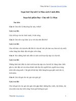 Soạn bài chợ nổi cà mau (trang 10)bài 11 cảnh đẹp non sông   tiếng việt lớp 3 cánh diều tập 2 