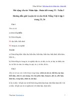 Luyện từ và câu mở rộng vốn từ nhân hậu   đoàn kết trang 33luyện từ và câu lớp 4 tuần 3   tiếng việt lớp 4 tập 1 