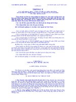 TT 02 2001 HD 1 so van de MT voi DN co von dau tu nuoc ngoai 