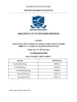 PHÂN TÍCH, CHỨNG MINH VÀ VẬN DỤNG THỰC TIỄN CÁCH MẠNG HIỆN NAY VAI TRÒ CỦA ĐẠI ĐOÀN KẾT DÂN TỘC