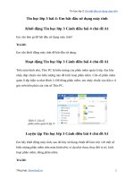 Tin học lớp 3 bài 4 em bắt đầu sử dụng máy tínhgiải tin học lớp 3 trang 13 sách cánh diều 