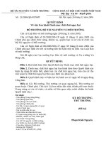061226 quyet dinh 23 ban hanh danh muc CTNH 