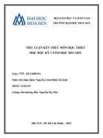(TIỂU LUẬN) mối QUAN hệ BIỆN CHỨNG GIỮA cơ sở hạ TẦNG và KIẾN TRÚC THƯỢNG TẦNG  từ đó LIÊN hệ VIỆC CỦNG cố cơ sở hạ TẦNG và HOÀN THIỆN KIẾN TRÚC THƯỢNG TẦNG ở VIỆT NAM HIỆN NAY 
