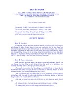 QD 249 2005 ve TIEU CHUAN KHI THAI doi voi phuong tien GT 