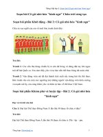 Soạn bài cô gái nhỏ hóa kình ngư trang 44tiếng việt lớp 3 chân trời sáng tạo tập 2   tuần 23 