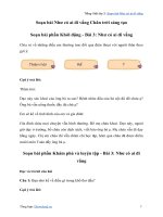 Soạn bài như có ai đi vắng trang 126tiếng việt lớp 3 chân trời sáng tạo tập 1   tuần 17 