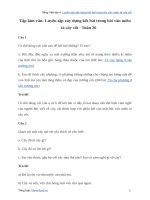 Tập làm văn lớp 4 luyện tập xây dựng kết bài trong bài văn miêu tả cây cốigiải bài tập trang 82 SGK tiếng việt 4 tập 2   tuần 26 