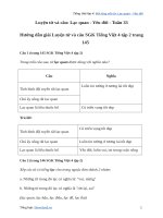 Luyện từ và câu mở rộng vốn từ lạc quan   yêu đời trang 145luyện từ và câu lớp 4 tuần 33   tiếng việt lớp 4 tập 2 