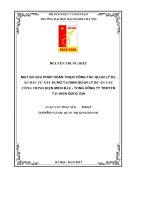 (TIỂU LUẬN) một số GIẢI PHÁP HOÀN THIỆN CÔNG tác QUẢN lý dự án đầu tư xây DỰNG tại BAN QUẢN lý dự án các CÔNG TRÌNH điện MIỀN bắc   TỔNG CÔNG TY TRUYỀN tải điện QUỐC GIA 